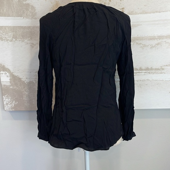 Daniel Rainn Black Long Sleeve top size small - Picture 4 of 5